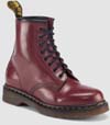 8 Eye Cherry Red Milled Smooth Dr. Martens Boot