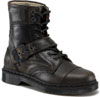 8 Eye Triumph Boots in Black Harvest by Dr. Martens
