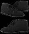 Black Canvas Monkey Boot by Tred Air UK (Sale price!)
