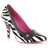 Zebra Heel With Chain by Tred Air UK (Sale price!)