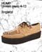 Hump- Tan Suede Creeper by Tred Air UK (Made In England) (Sale price!)