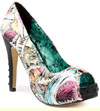****Blue Here I Lie Platform by Iron Fist - SALE