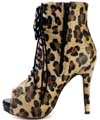 Love Bites Natural Leo Faux Fur Bootie by Iron Fist - SALE