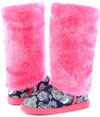 Shotgun Sugar Skull Girls Tall Fug Boot by Iron Fist - SALE