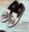 Show product details for Anchor Skull Canvas Slip On by Lucky 13