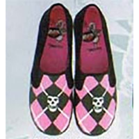 Misfits- Fiend Argyle Slip On by Draven (Sale price!)