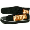 Sex Pistols- Logo canvas high top Sneaker by Draven (Sale Price!)