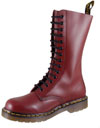 14 Eye Cherry Smooth Dr. Martens Boot