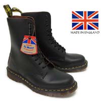 10 Eye Black Dr. Martens Boot (MADE IN ENGLAND!)