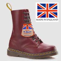 10 Eye Oxblood Dr. Martens Boot (MADE IN ENGLAND!)