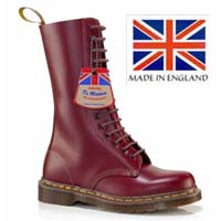 14 Eye Oxblood Dr. Martens Boot (MADE IN ENGLAND!)
