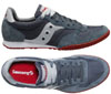 Mens Bullet by Saucony- Charcoal/Red