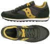 Mens Jazz Low Pro by Saucony- Dark Green/Gold