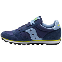 Womens Jazz Low Pro by Saucony- Navy/Blue
