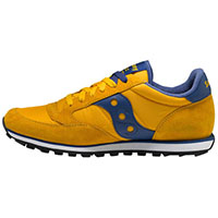 Mens Jazz Low Pro by Saucony- Yellow/Navy