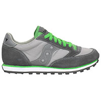 Womens Jazz Low Pro by Saucony- Grey/Green (Sale price!)