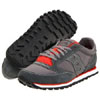 Mens Jazz Low Pro by Saucony- Grey/Red (Sale price!)