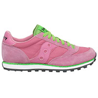 Womens Jazz Low Pro by Saucony- Pink/Green (Sale price!)