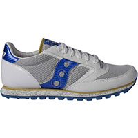 Mens Jazz Low Pro by Saucony- White/Blue (Sale price!)