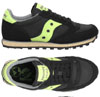 Womens Jazz Low Pro Vegan by Saucony- Black/Citron (Sale price!)