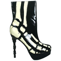 Victorian Xray Boot By Too Fast Clothing - SALE