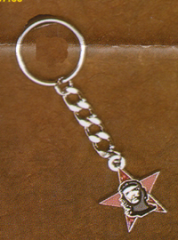 Che Guevara- Star And Face keychain