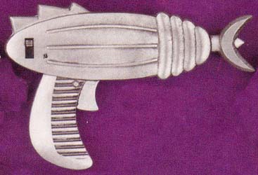 Show product details for Raygun belt buckle (bb198)