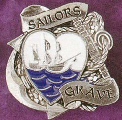 Show product details for Sailors Grave belt buckle (bb207)