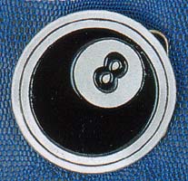 Show product details for 8 Ball Belt Buckle (bb6)