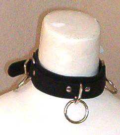 3 Ring Bondage Choker