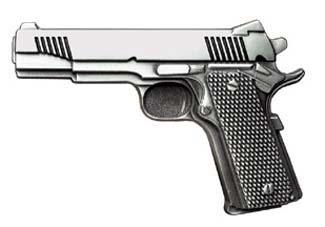 Show product details for 9mm Handgun belt buckle (bb149)