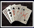 Show product details for Royal Flush belt buckle (bb126)