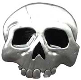 Show product details for Skull belt buckle (bb146)