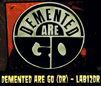 Show product details for Demented Are Go- Logo belt buckle (bb193)