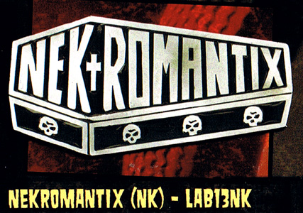 Nekromantix- Coffin Logo belt buckle (bb178)