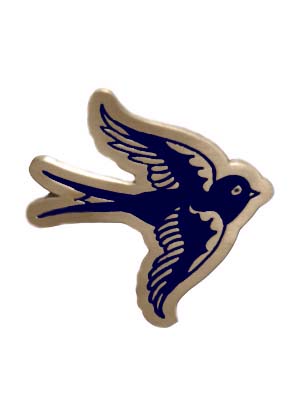 Show product details for Sailor Jerry- Swallow belt buckle (bb332) SALE