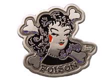 Show product details for Sailor Jerry- Poison belt buckle (bb187)