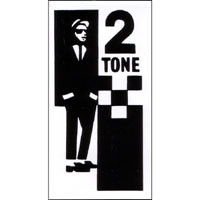 2 Tone- Walt Jazzco Rectangular sticker (st7)