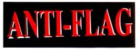 Anti Flag- Logo sticker (st23)