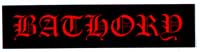 Bathory- Logo sticker (st32)