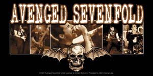 Avenged Sevenfold- Band Pics sticker (st417)