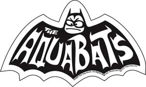Aquabats- Bat Logo sticker (st433)