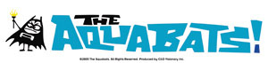 Aquabats- Logo sticker (st434)