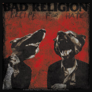 Bad Religion- Recipe For Hate sticker (st436)
