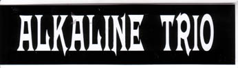 Alkaline Trio- Logo sticker (st379)