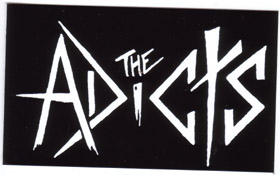 Adicts- Logo sticker (st405)