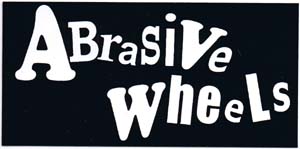 Abrasive Wheels- Logo sticker (st747)