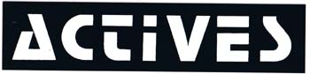 Actives- Logo sticker (st750)