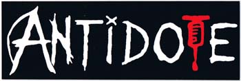 Antidote- Logo sticker (st752)
