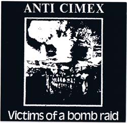Anti Cimex- Victims Of A Bomb Raid sticker (st753)